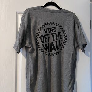 Men’s Large Vans Heather Grey T-Shirt
